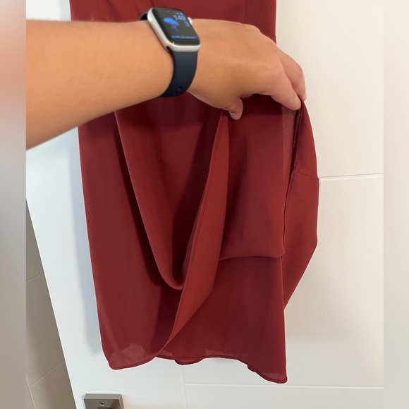 ARITZIA Sunday Best Dusty Rose Mini Dress US4 - Picture 3 of 3